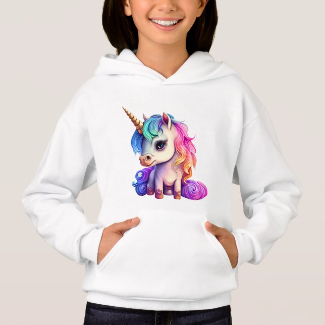 Unicorn Hoodie (Vorderseite)