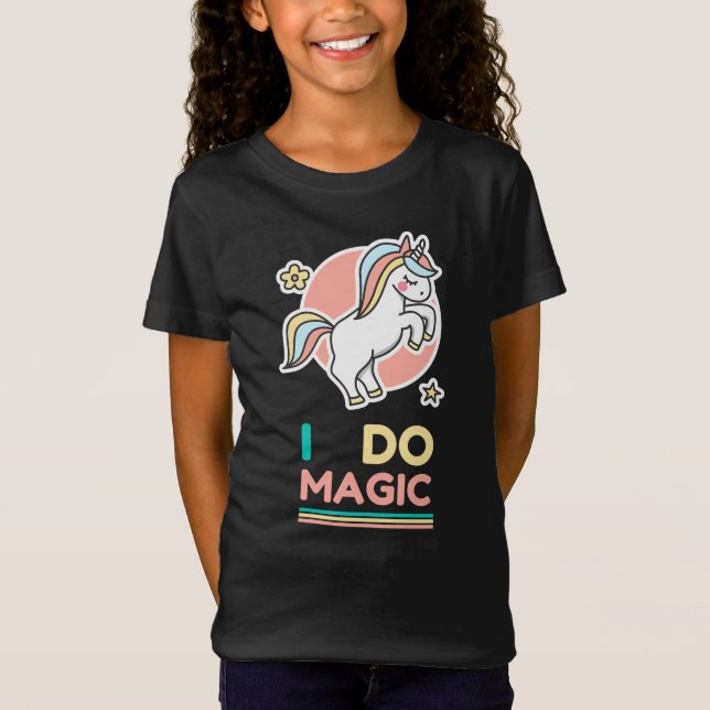 Unicorn - I Do Magic T-Shirt (Vorderseite)