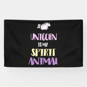 Unicorn ist mein Geist-Tier Banner