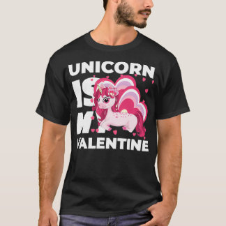 Unicorn ist mein Valentindesign T-Shirt