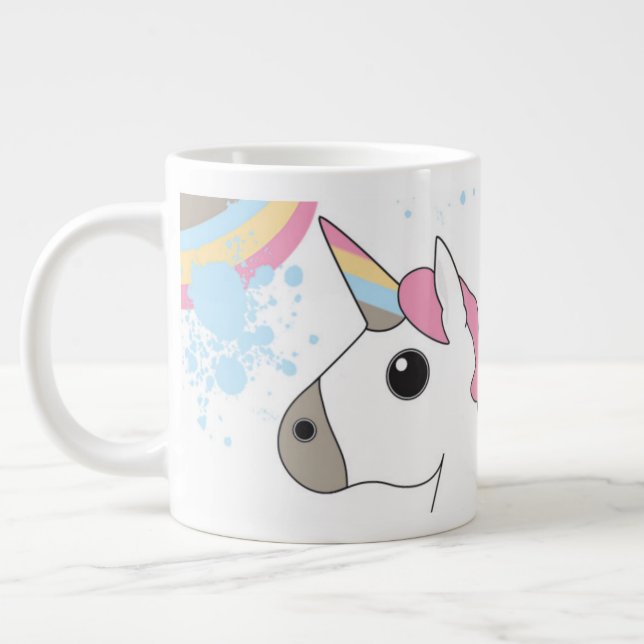 Unicorn Jumbo-Tasse (Links)