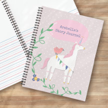 Unicorn Kids Schreib- und Zeichen-Geschichte