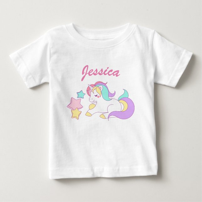 Unicorn Kleinkind T - Shirt (Vorderseite)