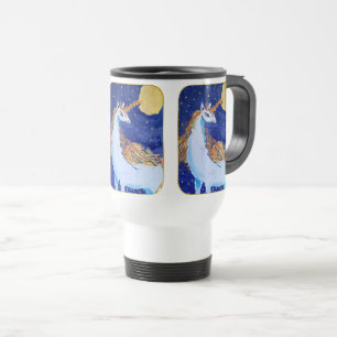 Unicorn "Kunst von Kindern" Reisebecher
