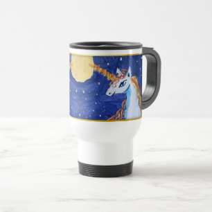 Unicorn "Kunst von Kindern" Reisebecher