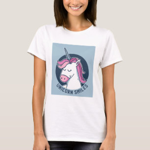 Unicorn Lächeln T-Shirt