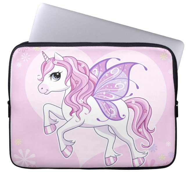 Unicorn Laptop Sleeve (Vorderseite)