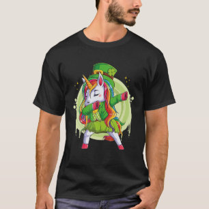 Unicorn Leprechaun Hat Kostümentanz T-Shirt