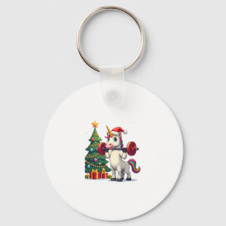 Unicorn Lifting Christmas Weightlifting Deadlift G Schlüsselanhänger