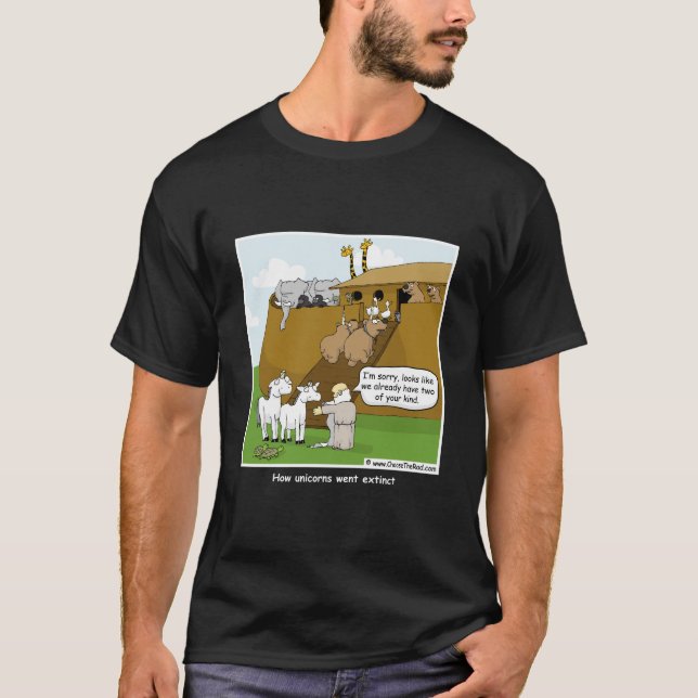 Unicorn-Löschungs-T - Shirt (Vorderseite)