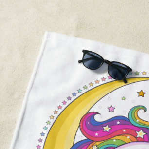 Unicorn Magic Beach Handtuch