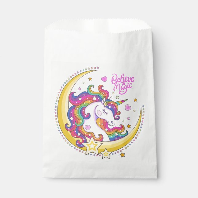 Unicorn Magic Fevor Bags Geschenktütchen (Vorderseite)