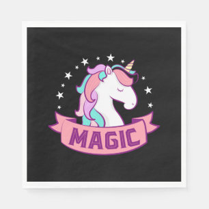 UNICORN MAGIC SERVIETTE