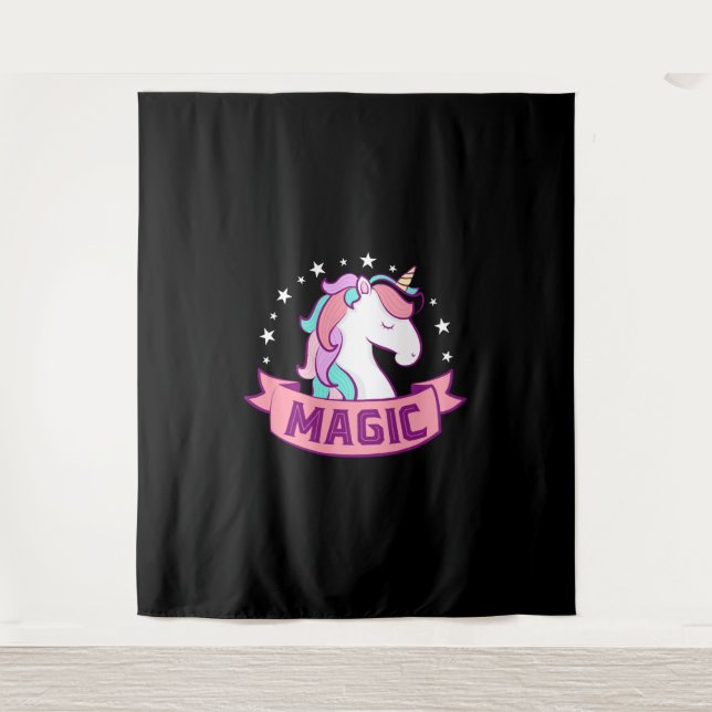 UNICORN MAGIC WANDTEPPICH (Vorderseite)