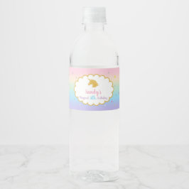 Unicorn Magical Birthday Party Wasserflasche Etike