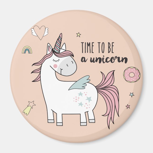 Unicorn Magnet (Vorne)