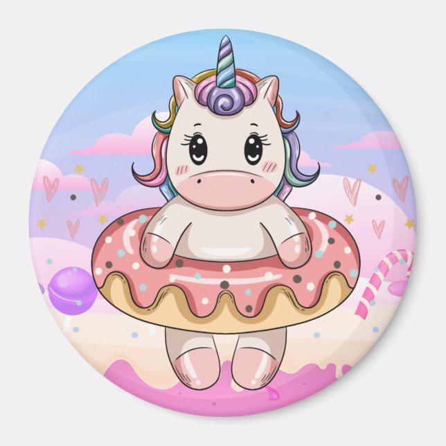 Unicorn Magnet (Vorne)