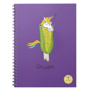 Unicorn Mais Funny Kids Notizblock