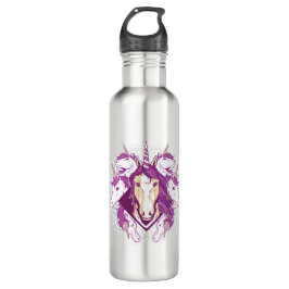 Unicorn mandala edelstahlflasche