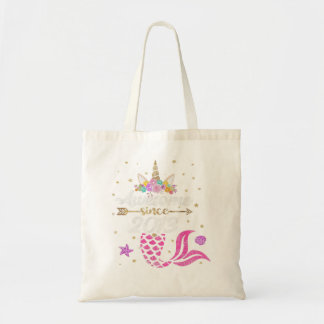 Unicorn Mermaid Birthday - Phantastisch Seit 2013  Tragetasche