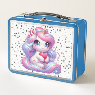 Unicorn Metal Lunch Box
