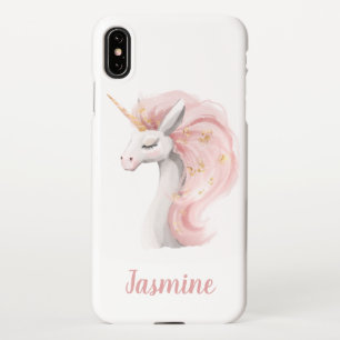 Unicorn mit Ihrem Namen iPhone Hülle