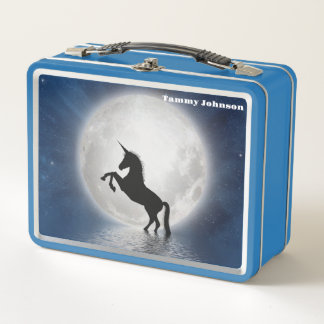 Unicorn Moon Metall Brotdose