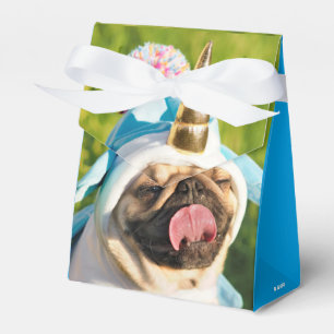 Unicorn-Mops Geschenkschachtel