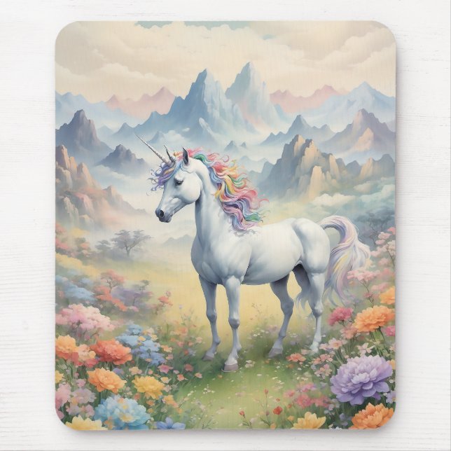 Unicorn Mouse Pad Mousepad (Vorne)