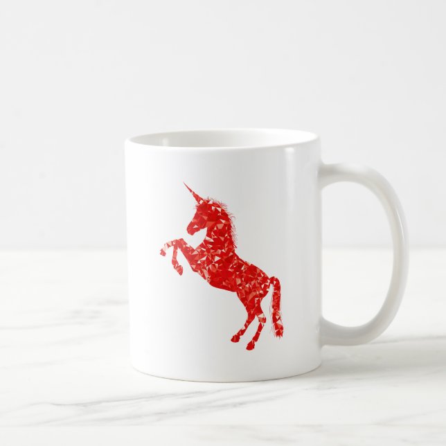 Unicorn Mythische Kreaturenmärchen Kaffeetasse (Rechts)