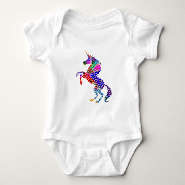 UNICORN Nature n Dreams Baby Strampler (Vorderseite)