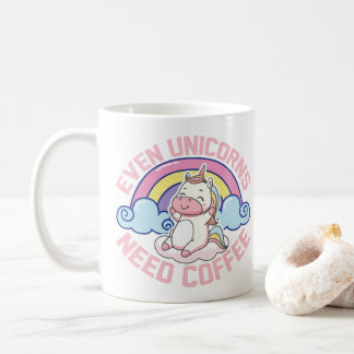 Unicorn Need Coffee Kaffeetasse