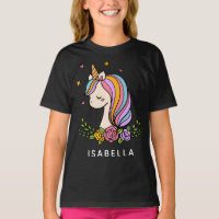 Unicorn Niedlich Whimsical Girly Personalisiert Na