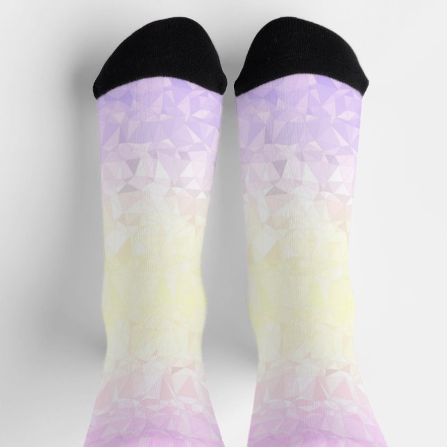 Unicorn Ombre Socks Socken (Oben)
