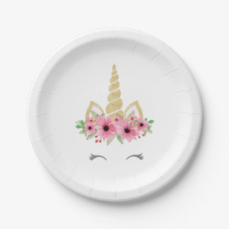Unicorn-PapierTeller, Unicorn-Party-Teller Pappteller
