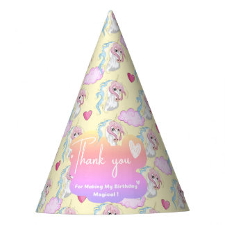 Unicorn Party Hat Partyhütchen