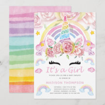 Unicorn Party Magical Baby Shower