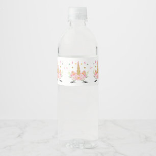 Unicorn-Party-Wasser-Flaschen-Aufkleber