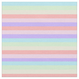 Unicorn Pastel Candy farbig gestreift Stoff