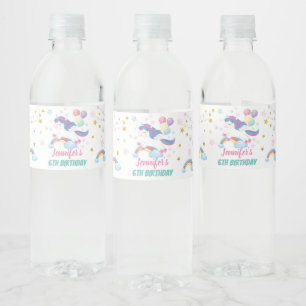 Unicorn Pastel Rainbow Birthday Baby Shower