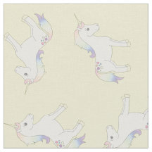Unicorn Pastel Rainbow Yellow