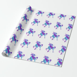 Unicorn pegasus Fantasy Packpapier für Geschenke