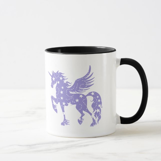Unicorn pegasus - Farbe wählen Tasse (Rechts)