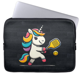 Unicorn Pickleball Spieler Lover Kinder Frauen Laptopschutzhülle
