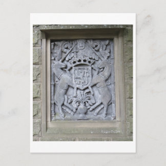 Unicorn Plaque Postkarte