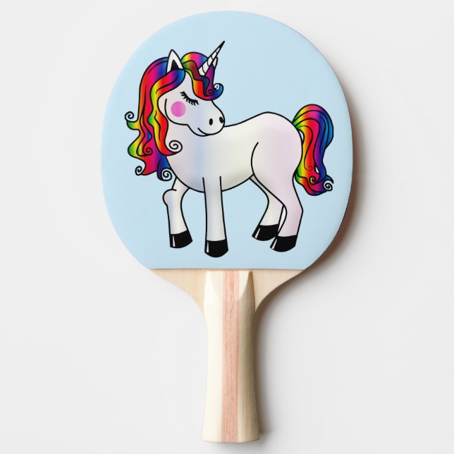 UNICORN PONG PADDLES TISCHTENNIS SCHLÄGER (Vorderseite)