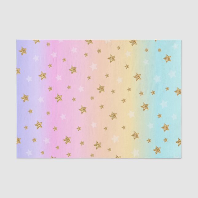 Unicorn-Pool-Party-Seidenpapier Seidenpapier (Vorderseite)