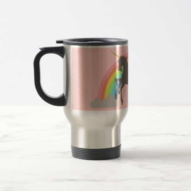 Unicorn-Power Reisebecher (Links)