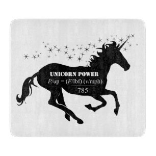 Unicorn-Power Schneidebrett