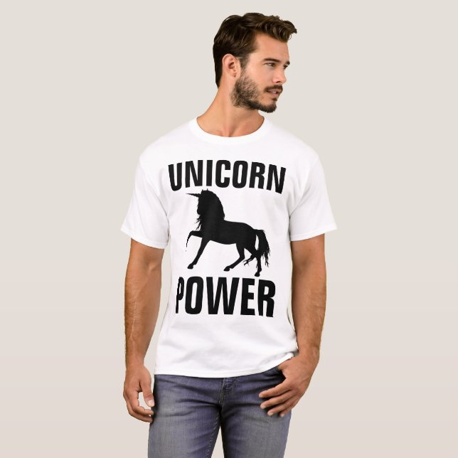 UNICORN-POWER-T - Shirts (Vorne ganz)